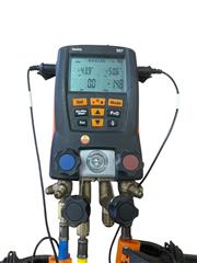 Testo 557 Digital Manifold HVAC Gauge System Kit Pressure Gauge